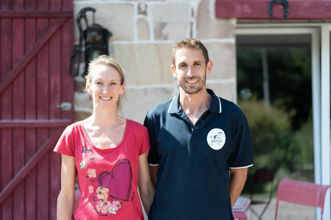 Magali et Sébastien pour un accueil chaleureux, convivial et amical pour un séjour repos et détente